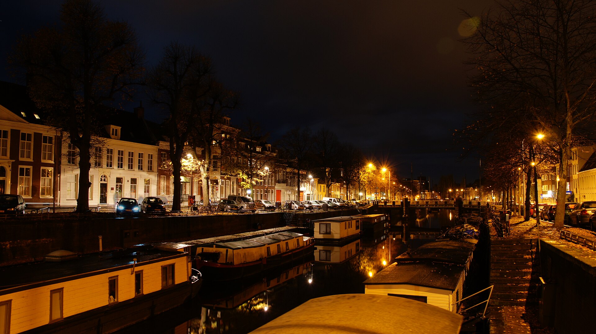 Rows of student-area homes in Groningen