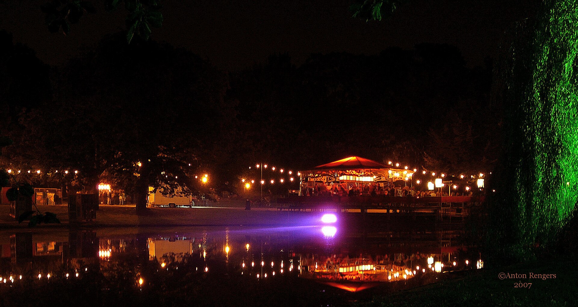 Noorderplantsoen during Groningen's festival season